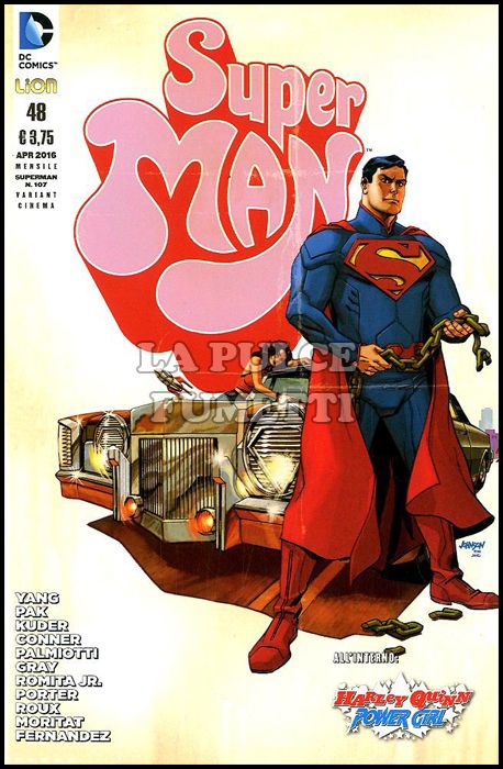 SUPERMAN #   107 - NUOVA SERIE 48 - VARIANT CINEMA